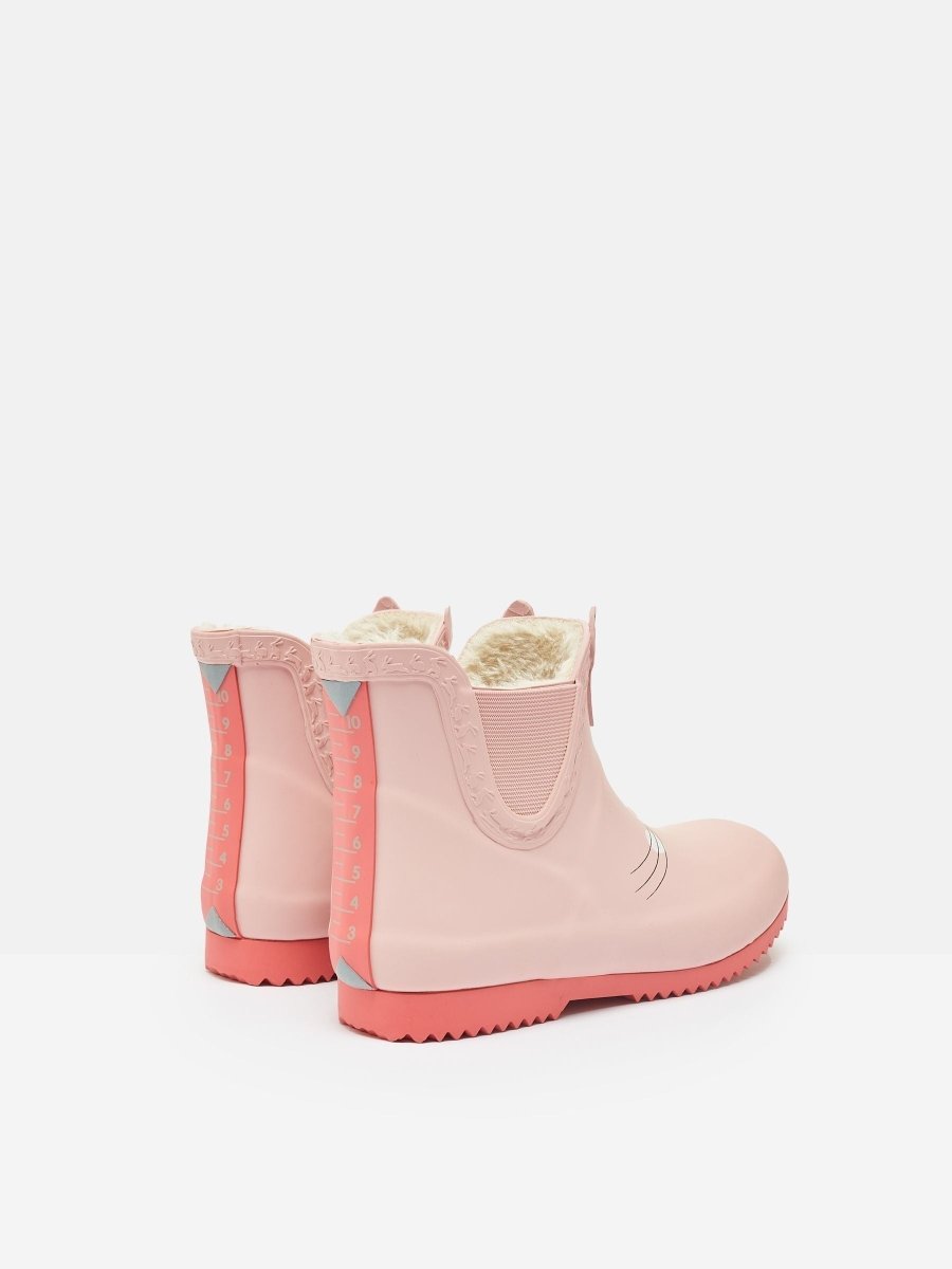 Raindance Pink Kids' Character Ankle Wellies - RUTHERFORD & Co