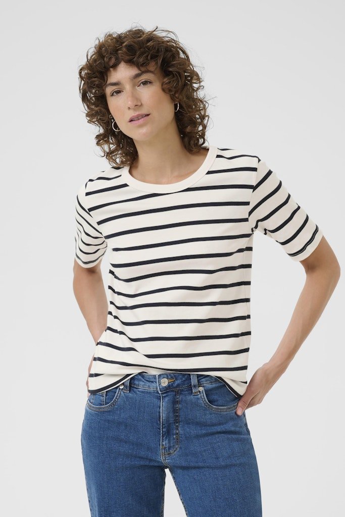RatanaPW TS Dark Navy Stripe - RUTHERFORD & Co