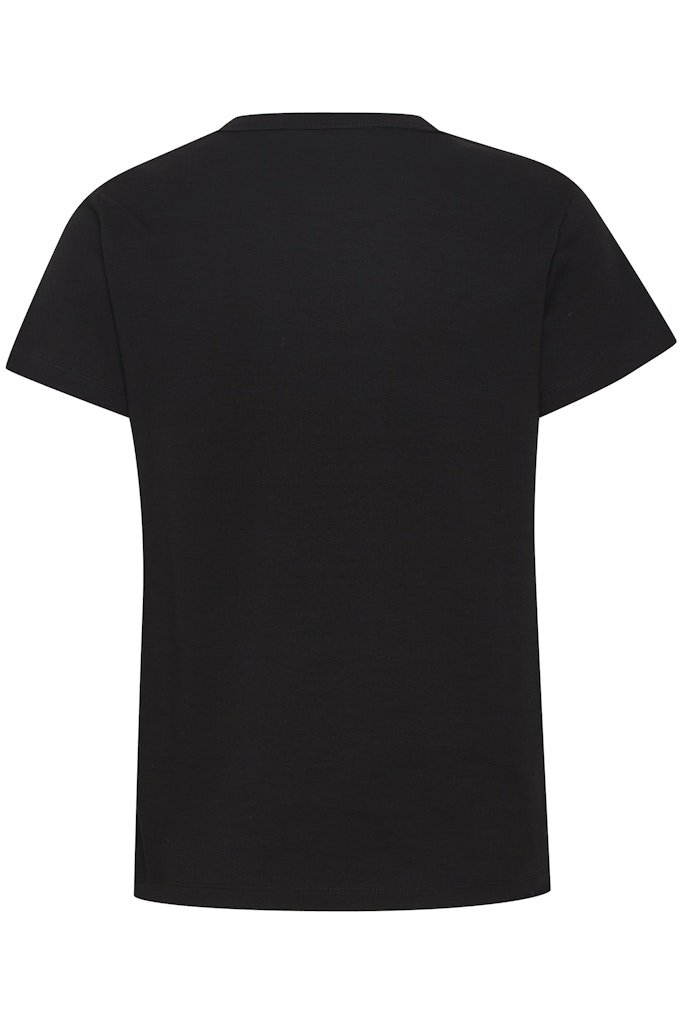 RatanPW Ts T-shirt - Black - RUTHERFORD & Co
