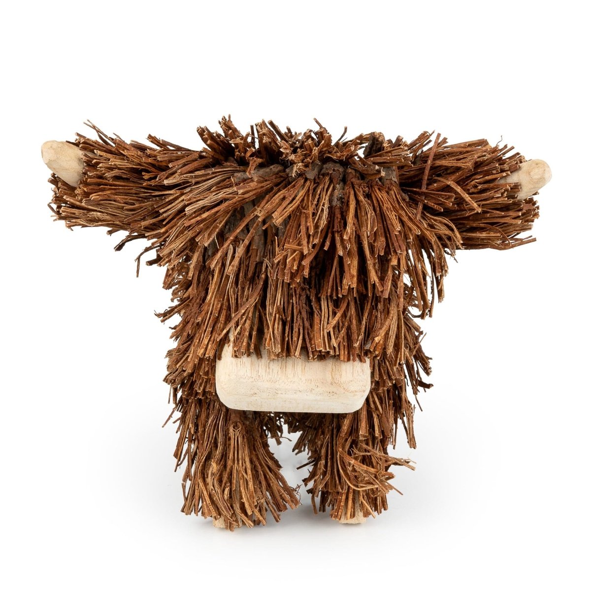 Rattan Twig Highland Cow 30cm - RUTHERFORD & Co