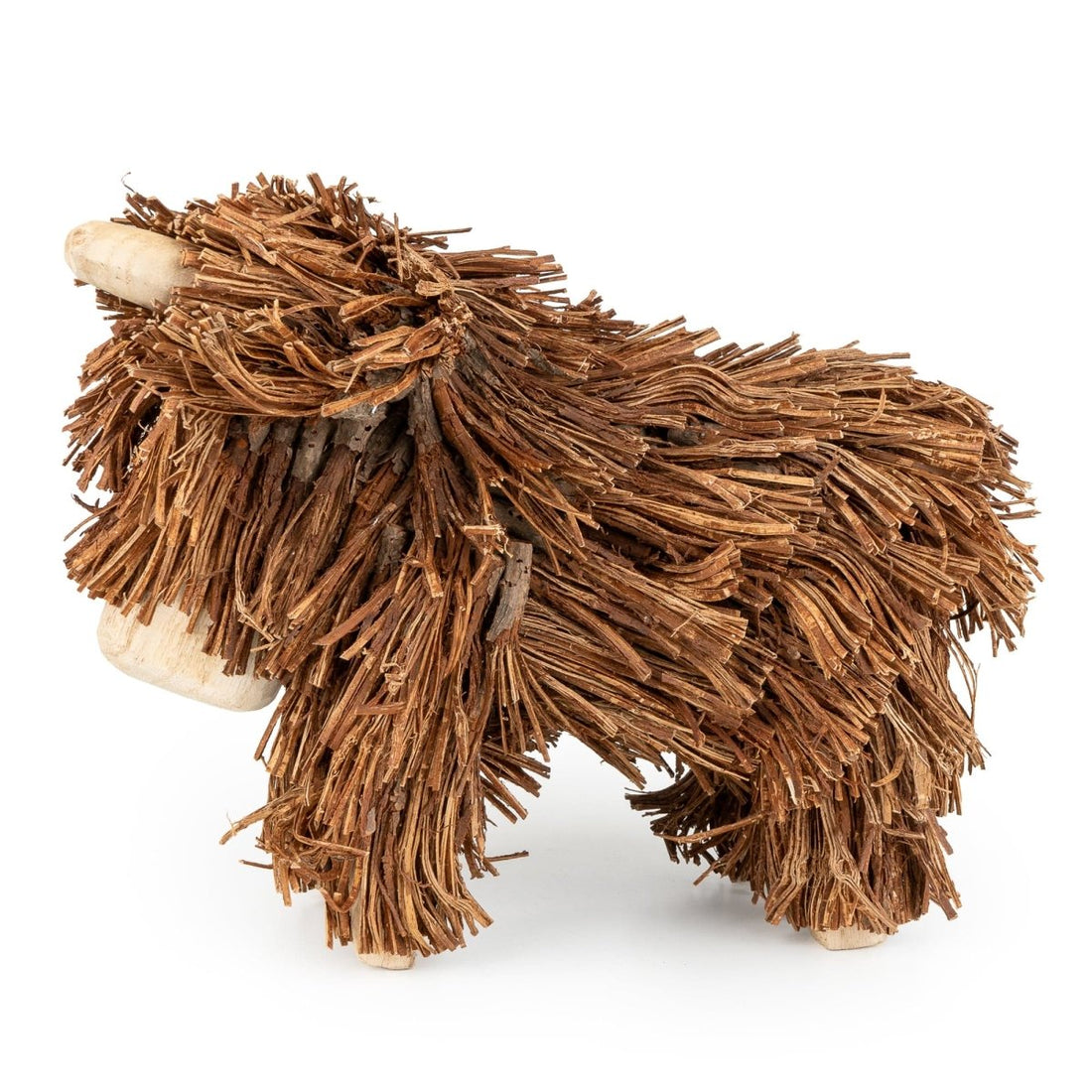 Rattan Twig Highland Cow 30cm - RUTHERFORD & Co