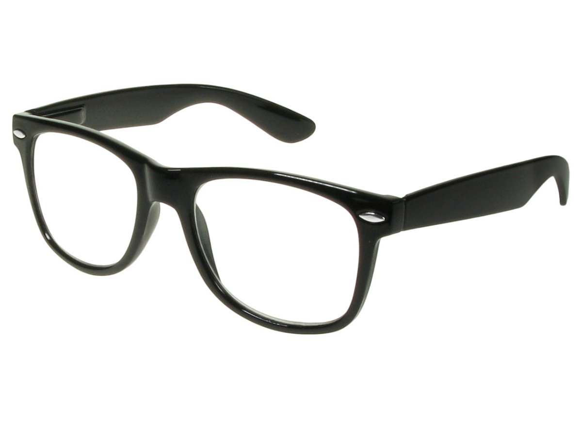 Reading Glasses 'Billi Big' Shiny Black - RUTHERFORD & Co