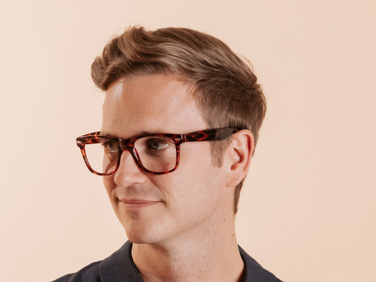Reading Glasses 'Billi Big' Tortoiseshell - RUTHERFORD & Co