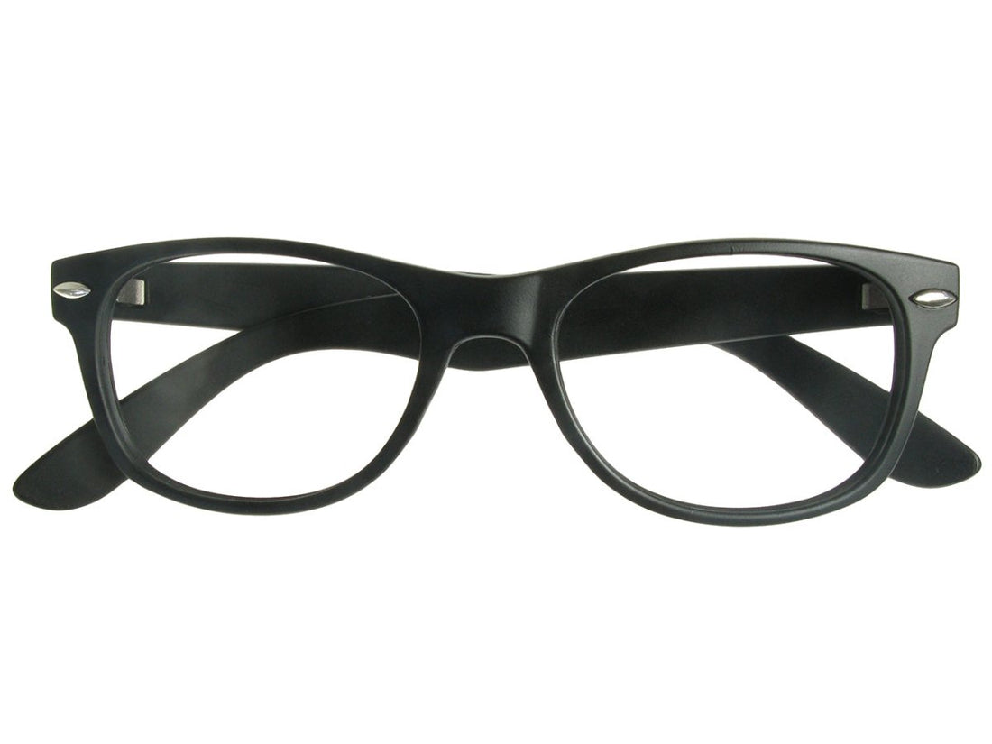 Reading Glasses 'Billi' Matt Black - RUTHERFORD & Co