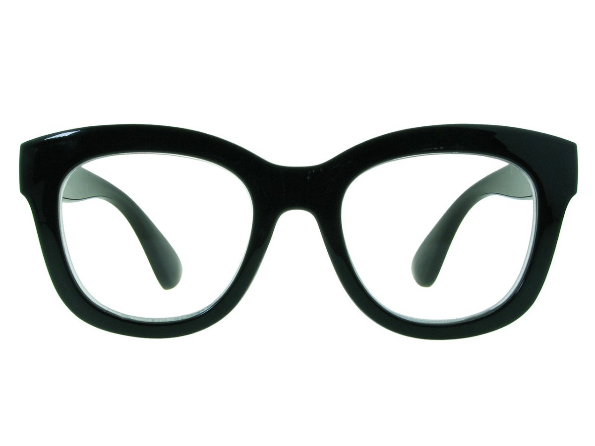 Reading Glasses 'Encore' Shiny Black - RUTHERFORD & Co