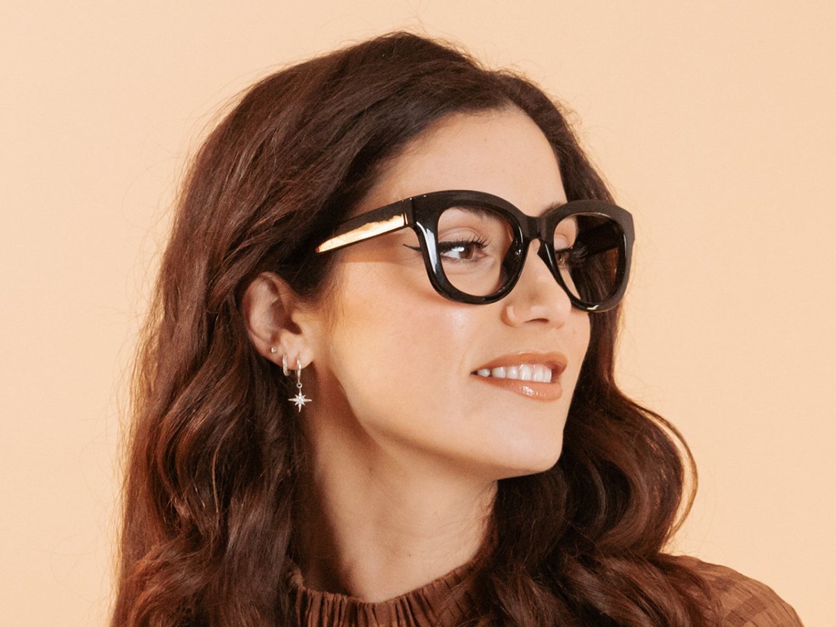 Reading Glasses 'Encore' Shiny Black - RUTHERFORD & Co