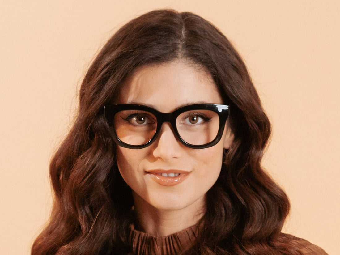 Reading Glasses 'Encore' Shiny Black - RUTHERFORD & Co