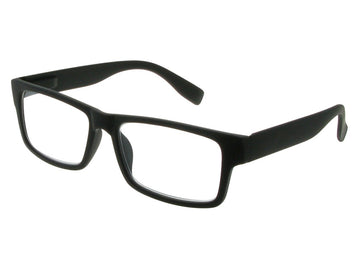 Reading Glasses 'Logan' Matt Black - RUTHERFORD & Co