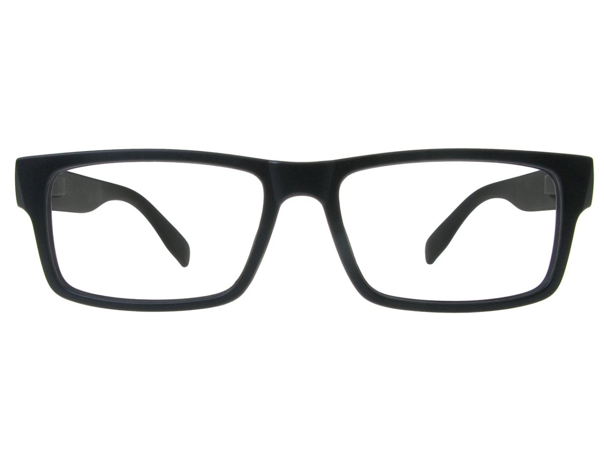 Reading Glasses 'Logan' Matt Black - RUTHERFORD & Co