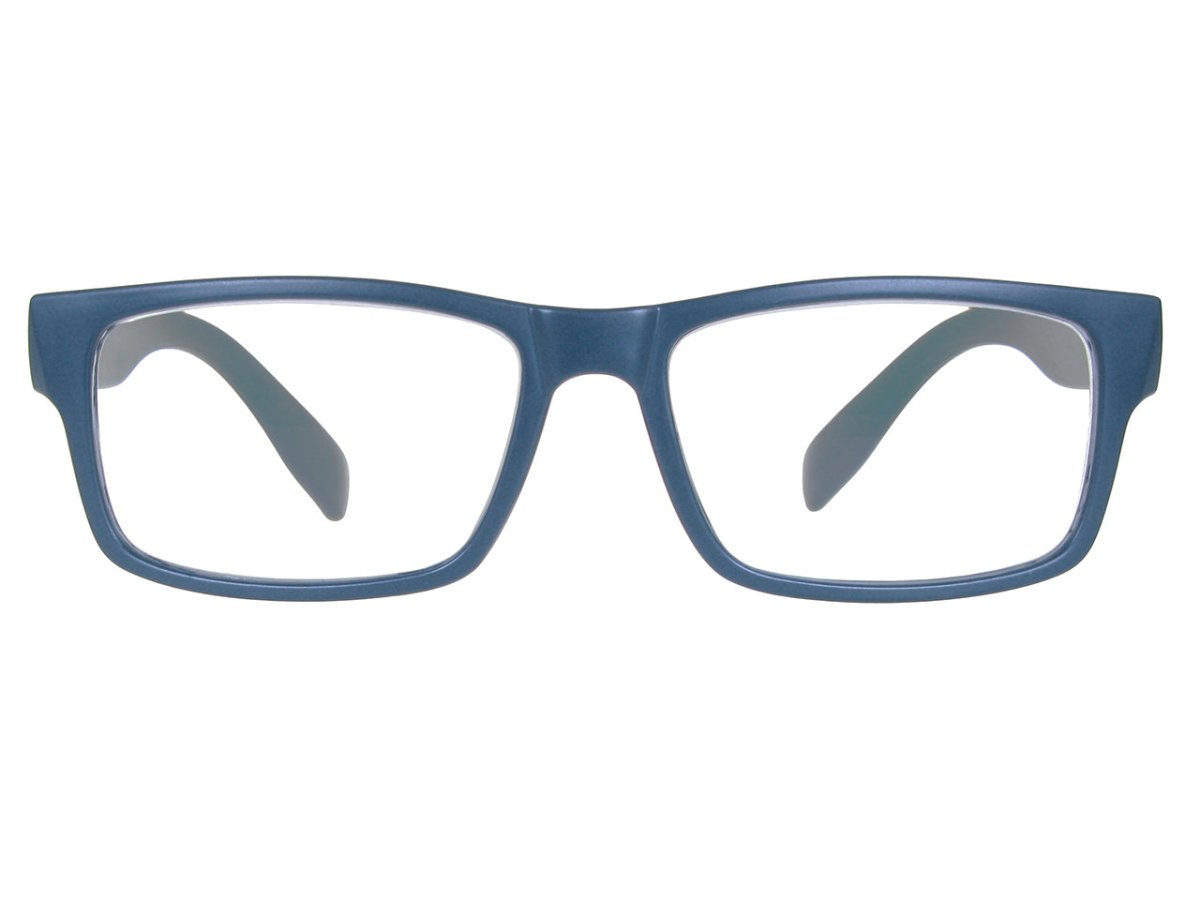 Reading Glasses 'Logan' Matt Blue - RUTHERFORD & Co
