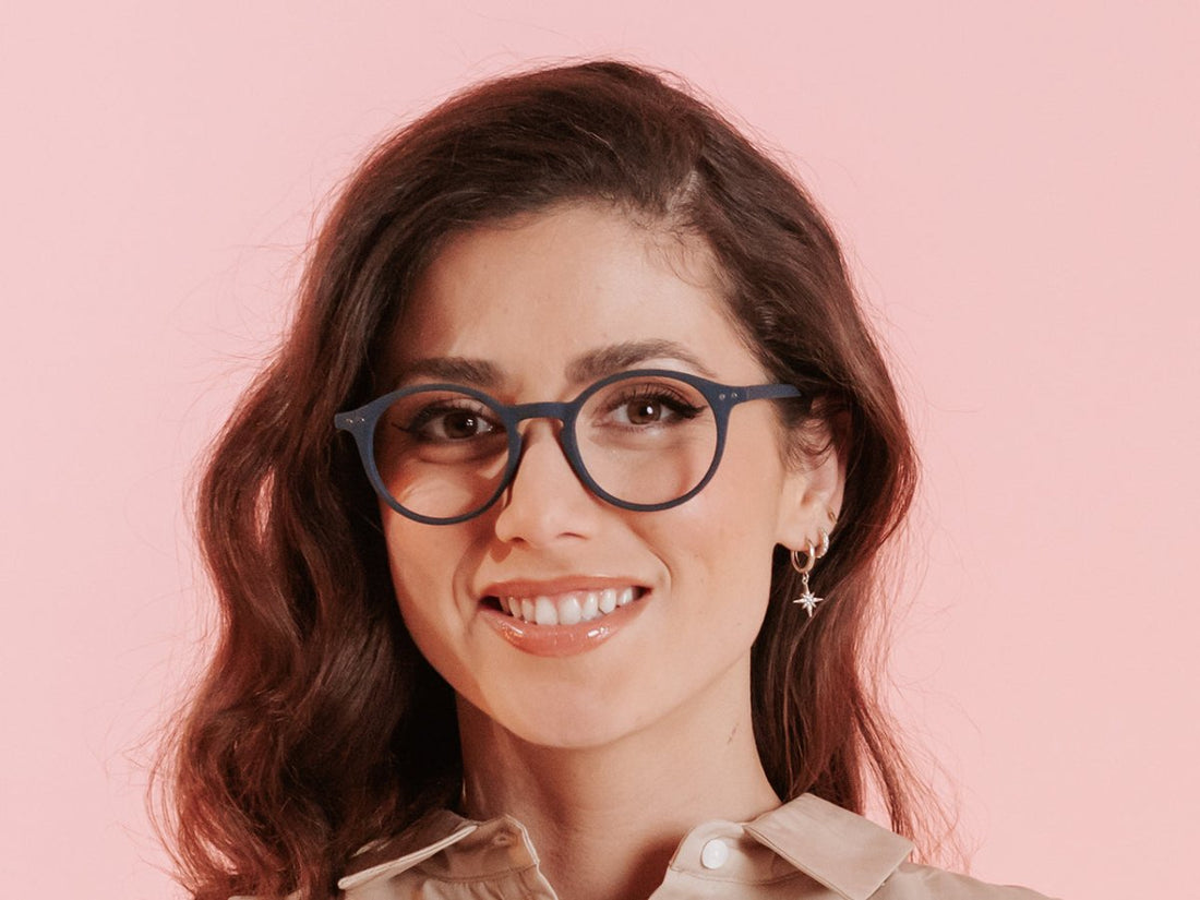 Reading Glasses 'Sydney' Navy Blue - RUTHERFORD & Co