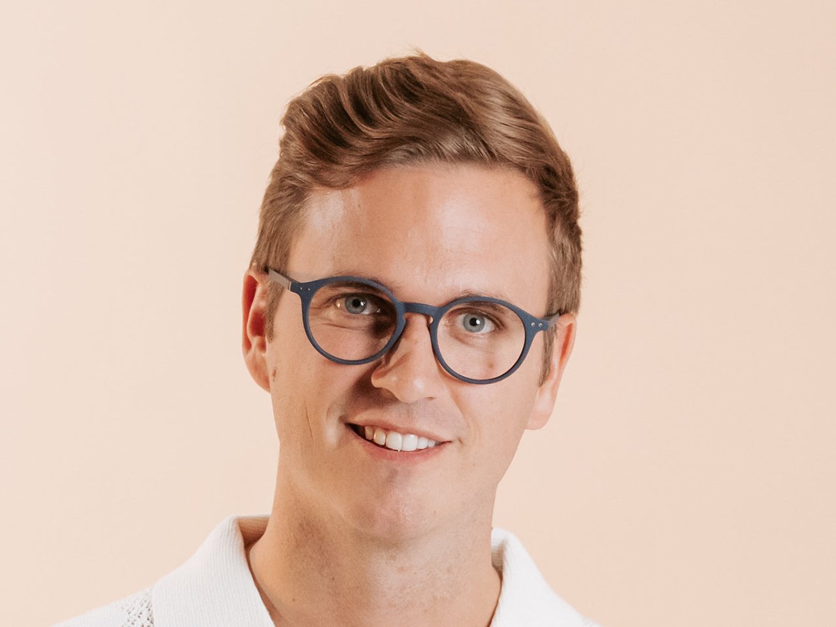 Reading Glasses 'Sydney' Navy Blue - RUTHERFORD & Co