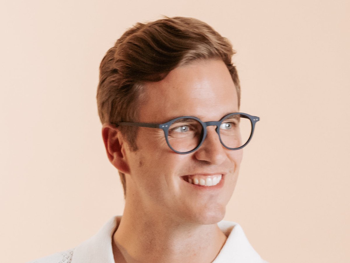 Reading Glasses 'Sydney' Navy Blue - RUTHERFORD & Co