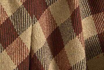 Recycled Cotton Check Throw - RUTHERFORD & Co