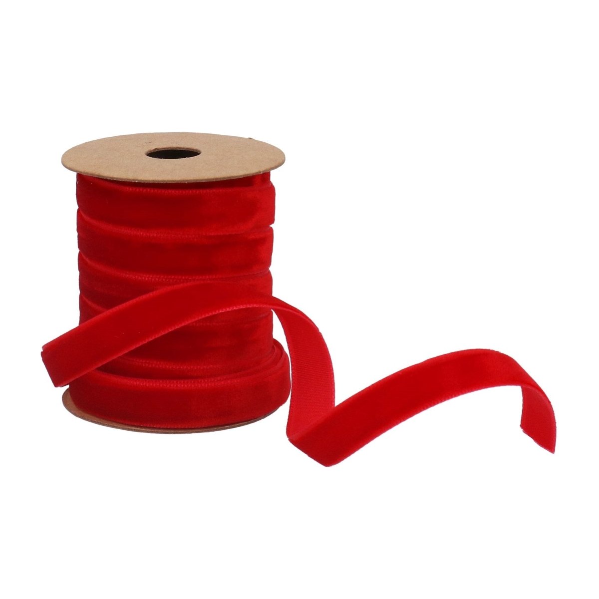 Red Velvet Thin Ribbon/2m - RUTHERFORD & Co