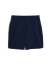 Redwald Seersucker Shorts In True Navy - RUTHERFORD & Co