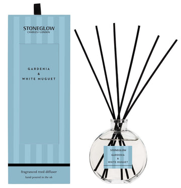 Reed Diffuser Gardenia & White Muguet / 120Ml - RUTHERFORD & Co