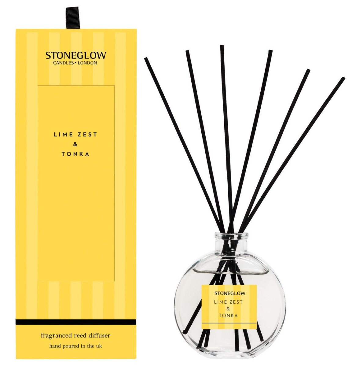 Reed Diffuser Lime Zest & Tonka / 120Ml - RUTHERFORD & Co