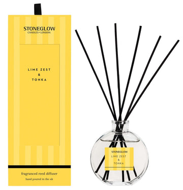 Reed Diffuser Lime Zest & Tonka / 120Ml - RUTHERFORD & Co