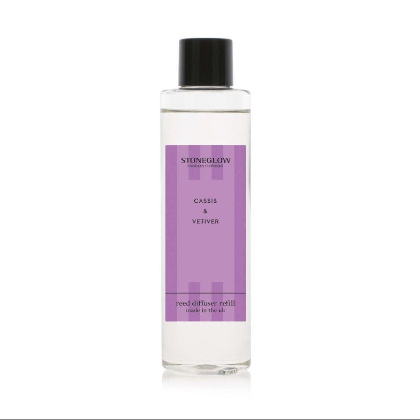 Reed Diffuser Refill Cassis & Vetiver / 210Ml - RUTHERFORD & Co