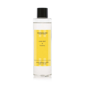 Reed Diffuser Refill Lime Zest & Tonka / 210Ml - RUTHERFORD & Co