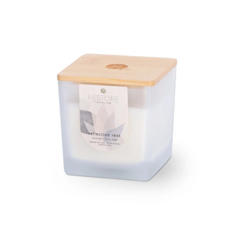 Reflective Rest - Restore Large Candle - RUTHERFORD & Co