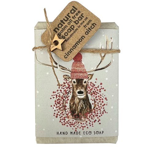 Reindeer - cinnamon & cedarwood soap bar - RUTHERFORD & Co