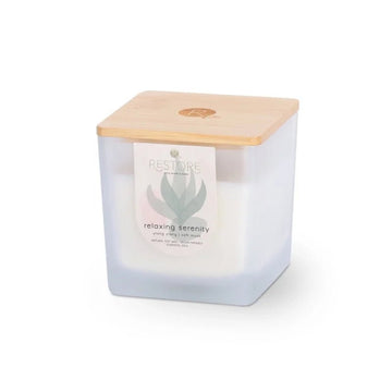 Relaxing Serenity - Restore Large Candle - RUTHERFORD & Co