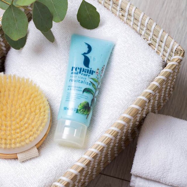 Repair and Care Foot Scrub 100ml - RUTHERFORD & Co