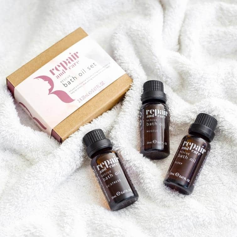 Repair and Care Rescue Bath Oil Set – 3 x 20ml - RUTHERFORD & Co