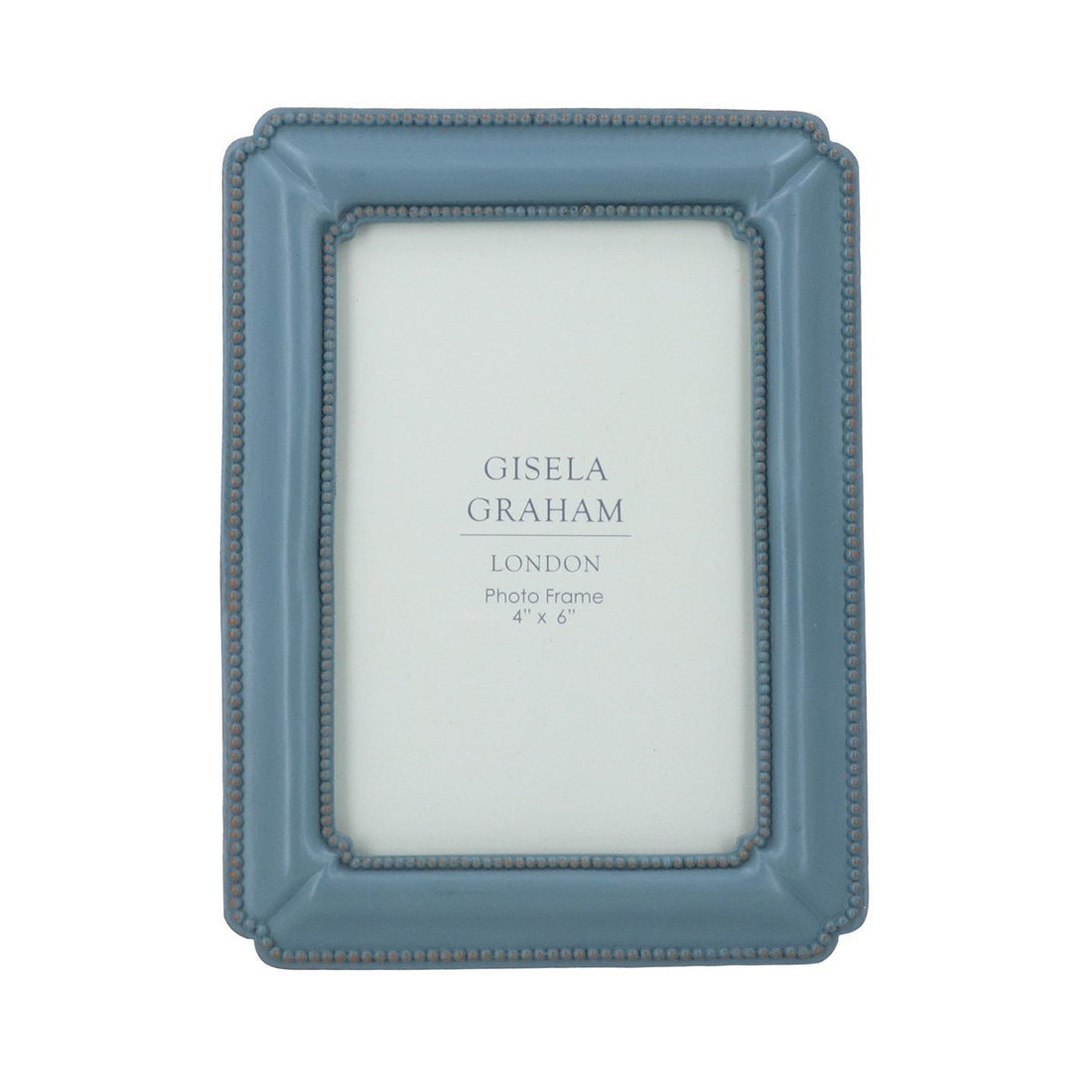 Resin Picture Frame (4"x6") 19cm - Petrol Blue Classic - RUTHERFORD & Co