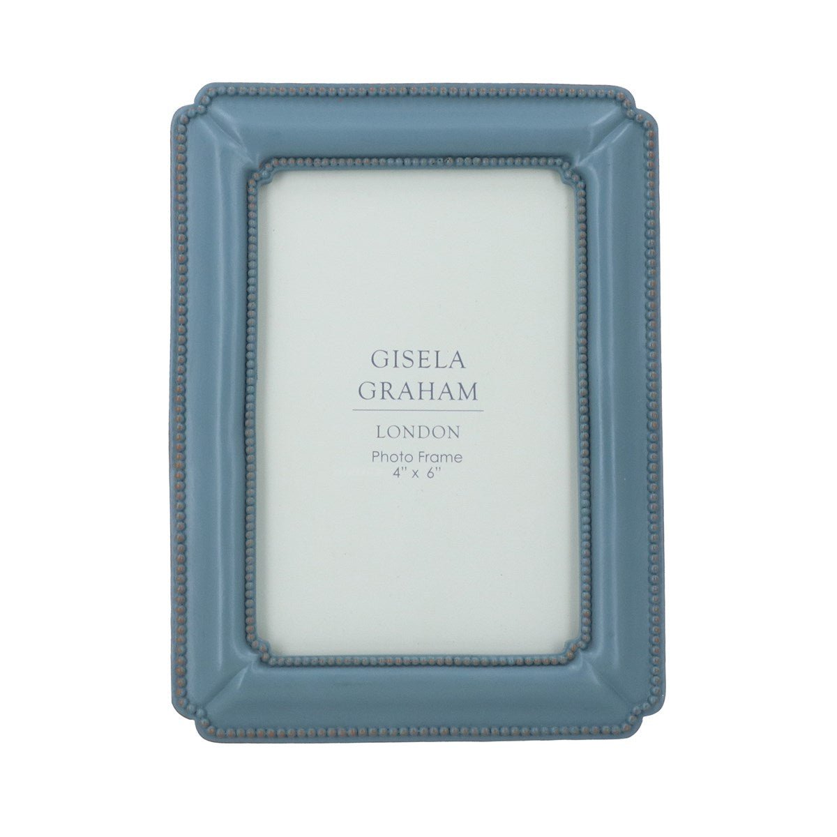 Resin Picture Frame (4"x6") 19cm - Petrol Blue Classic - RUTHERFORD & Co