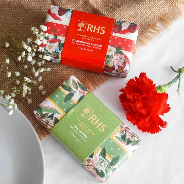 RHS British Earl Grey Tea Leaves 200g Soap - RUTHERFORD & Co