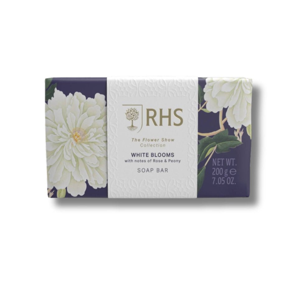 RHS Flower Show White Blooms Soap 200g - RUTHERFORD & Co