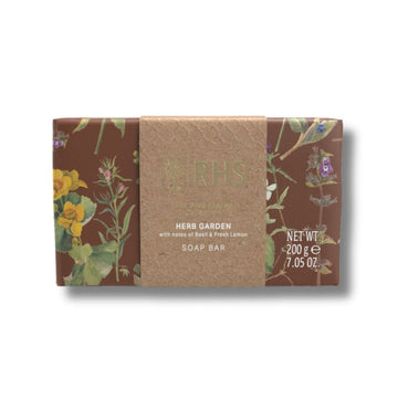 RHS Greenhouse Herb Garden Soap Bar 200g - RUTHERFORD & Co