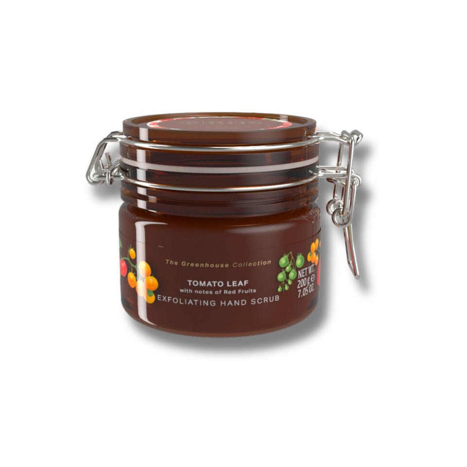 RHS Greenhouse Tomato Leaf Hand Scrub 200g - RUTHERFORD & Co