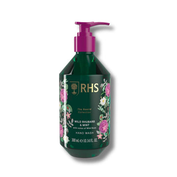 RHS Rewild Rhubarb and Mint Hand Wash 300ml - RUTHERFORD & Co