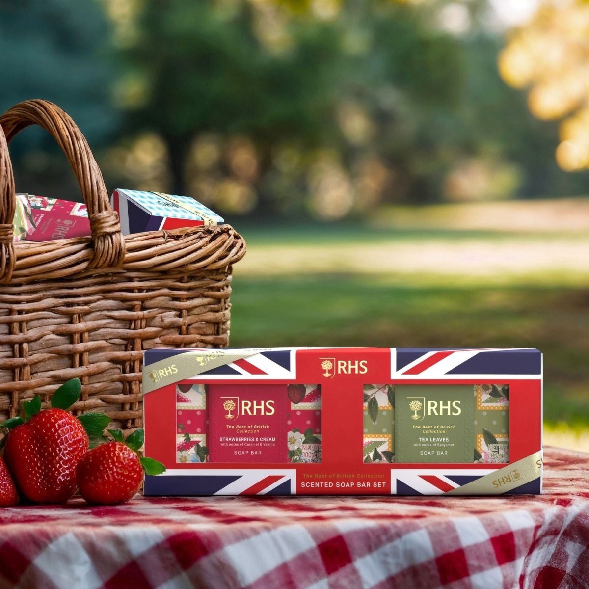 RHS The Best of British Collection Soap Bar Set 2 x 200g - RUTHERFORD & Co
