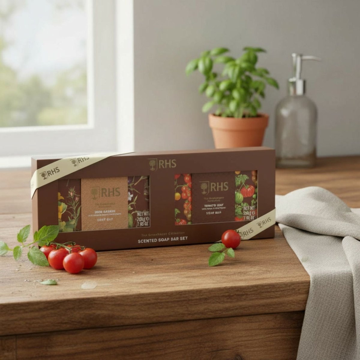 RHS The Greenhouse Collection Soap Bar Set 2 x 200g - RUTHERFORD & Co