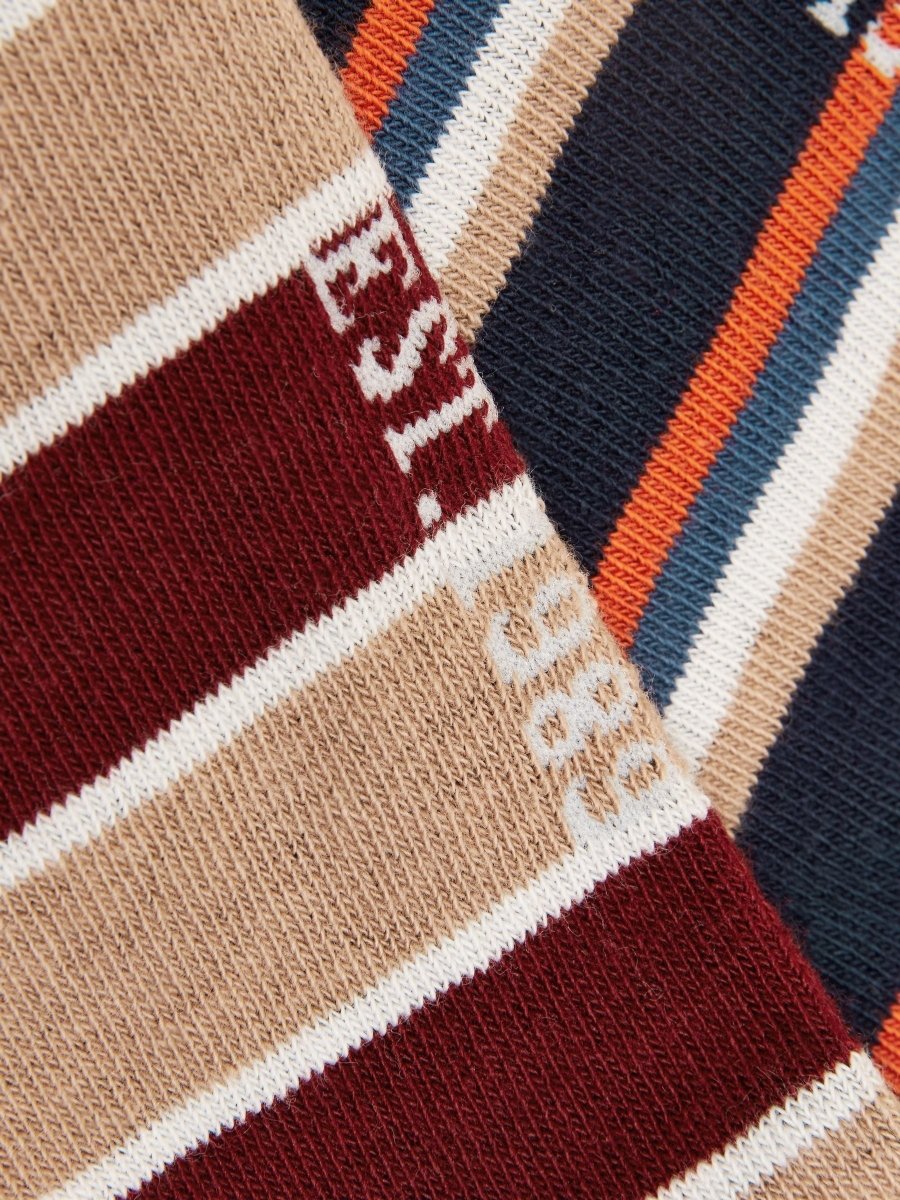 Rilla Navy 2 Pack Socks - RUTHERFORD & Co