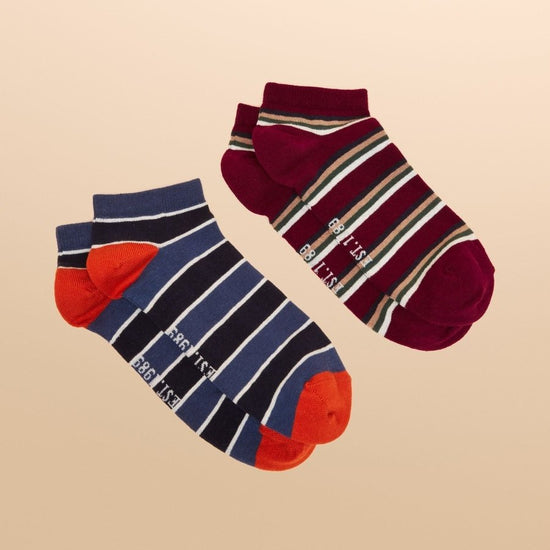 Rilla Red 2 Pack Socks - RUTHERFORD & Co
