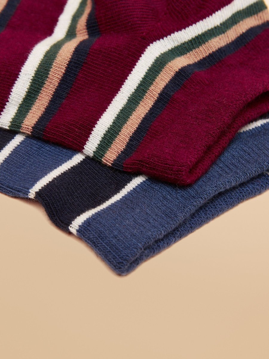 Rilla Red 2 Pack Socks - RUTHERFORD & Co