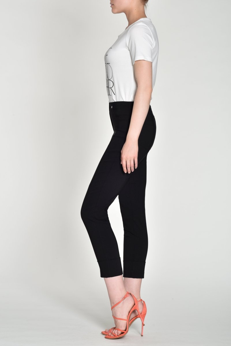 Robell Bella 09 68cm Trousers Black - RUTHERFORD & Co