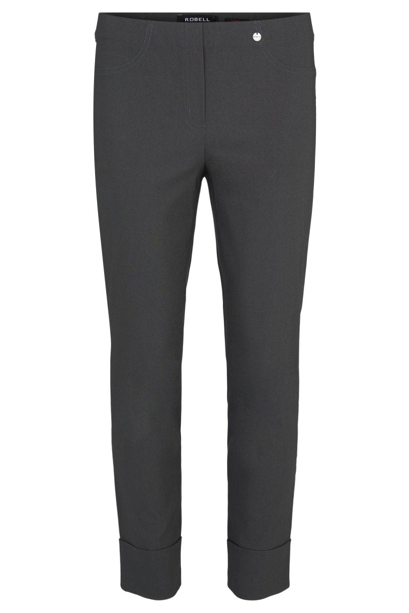 Robell Bella 09 68cm Trousers Forrest Green - RUTHERFORD & Co
