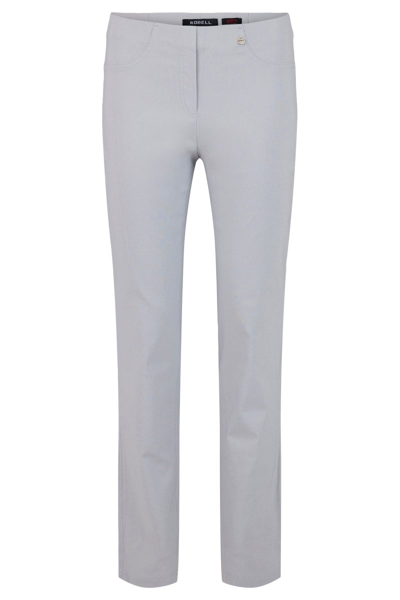 Robell Bella 73cm Trousers Lt Grey - RUTHERFORD & Co