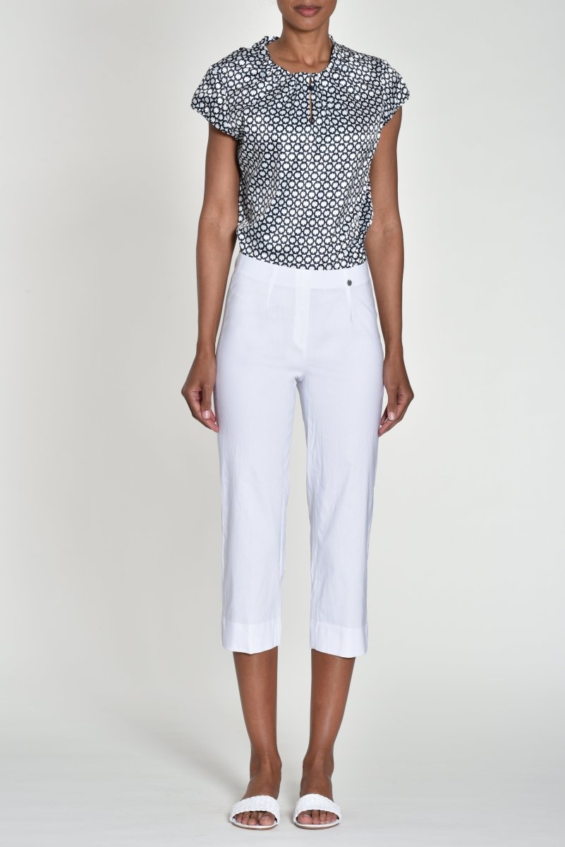 Robell Marie 07 55cm Trousers White - RUTHERFORD & Co