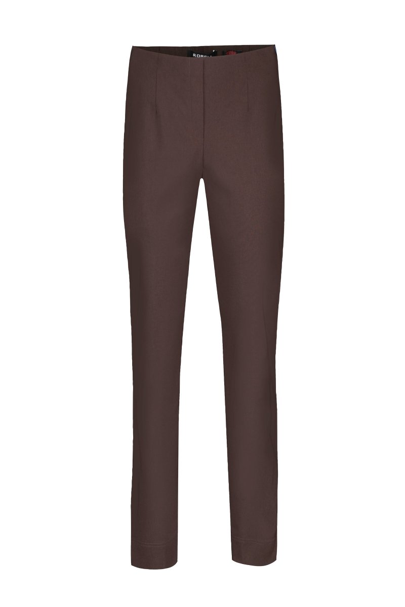 Robell Marie 73cm Trousers Dark Brown - RUTHERFORD & Co