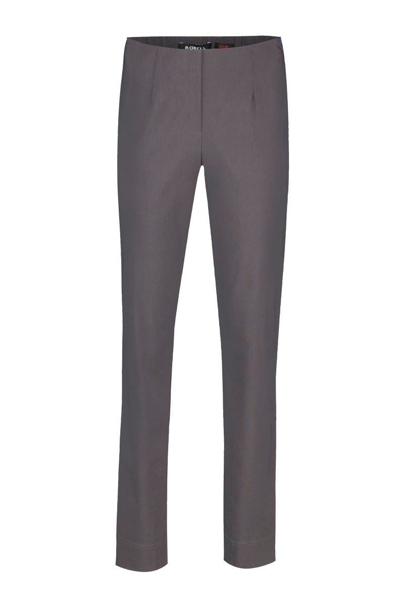 Robell Marie 73cm Trousers Dark Grey - RUTHERFORD & Co