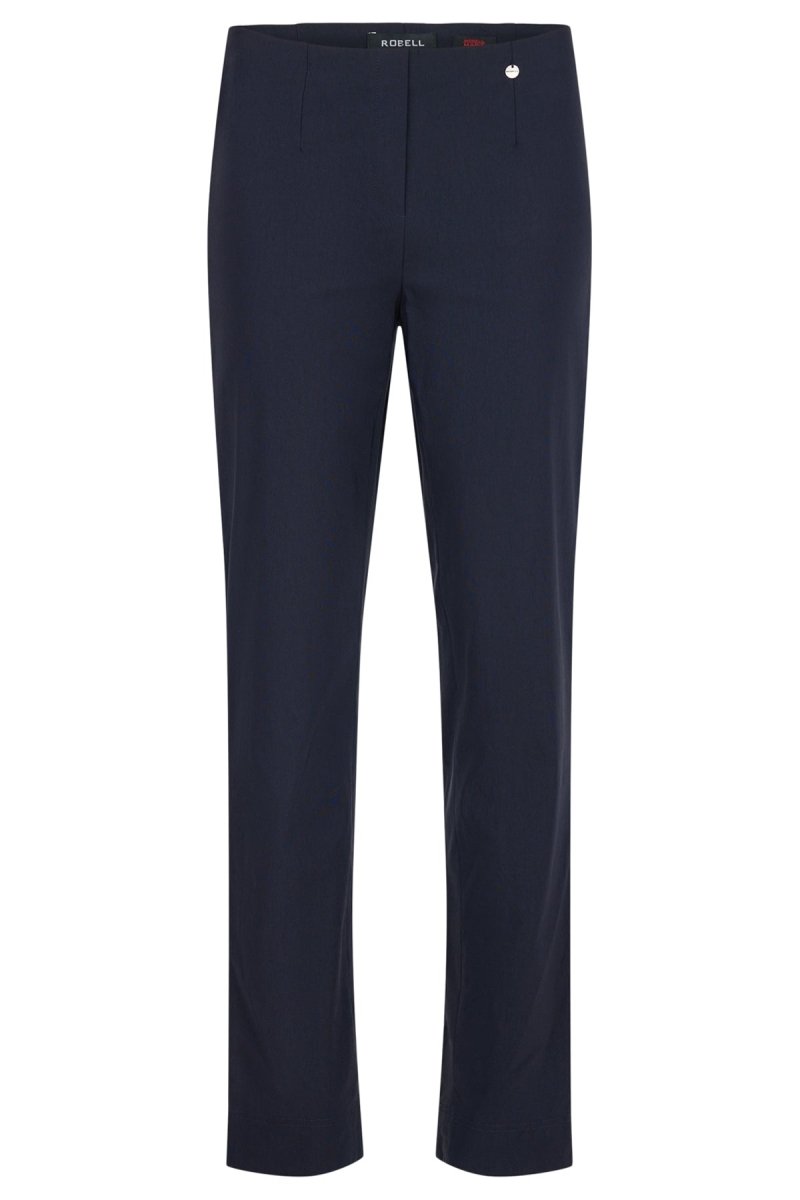Robell Marie 73cm Trousers Navy - RUTHERFORD & Co