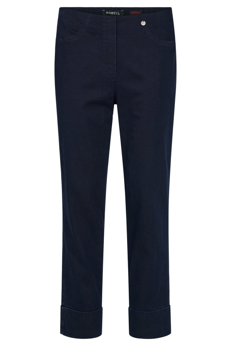 Robell Trousers Bella 09 68 cm - Navy - RUTHERFORD & Co